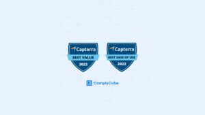 Capterra Badges ComplyCube Win