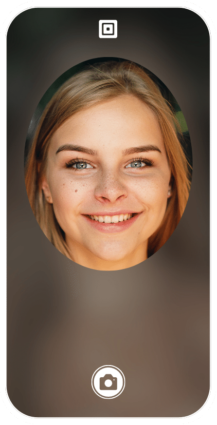 Facial Age Estimation with a Selfie Check through mobile capture. Facial Recognition Software