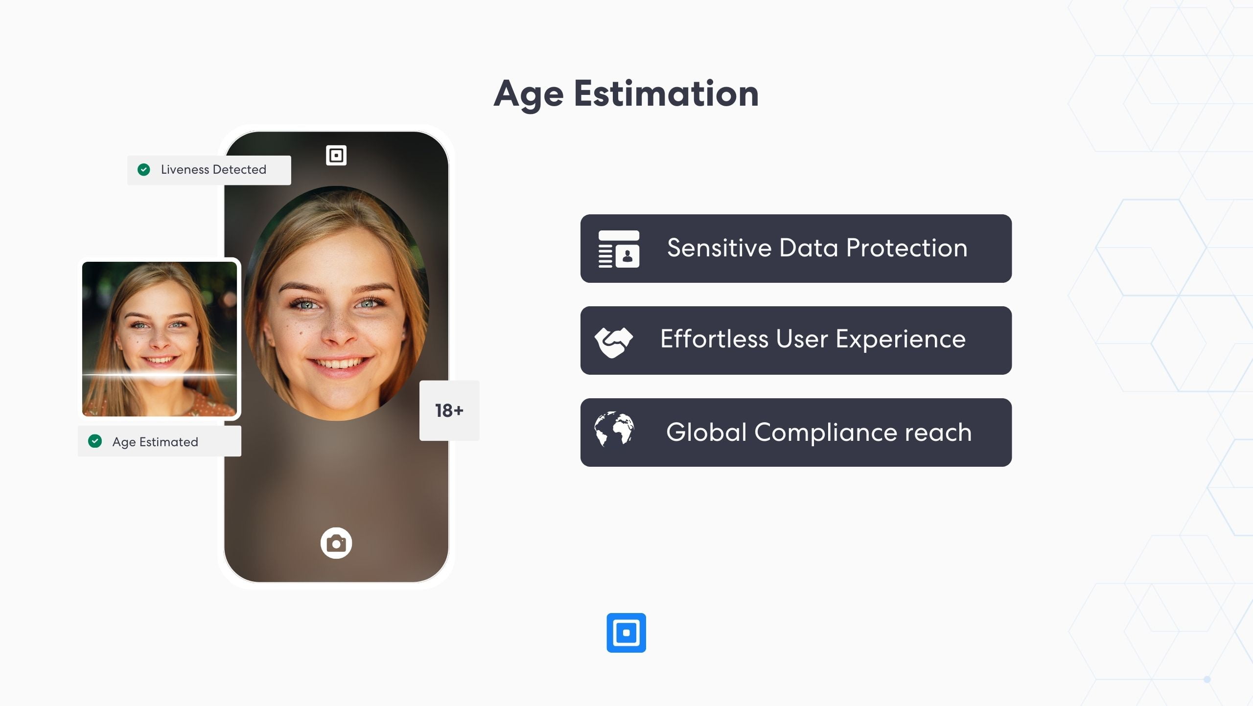 Age Estimation acts as a frictionless age verification solution.