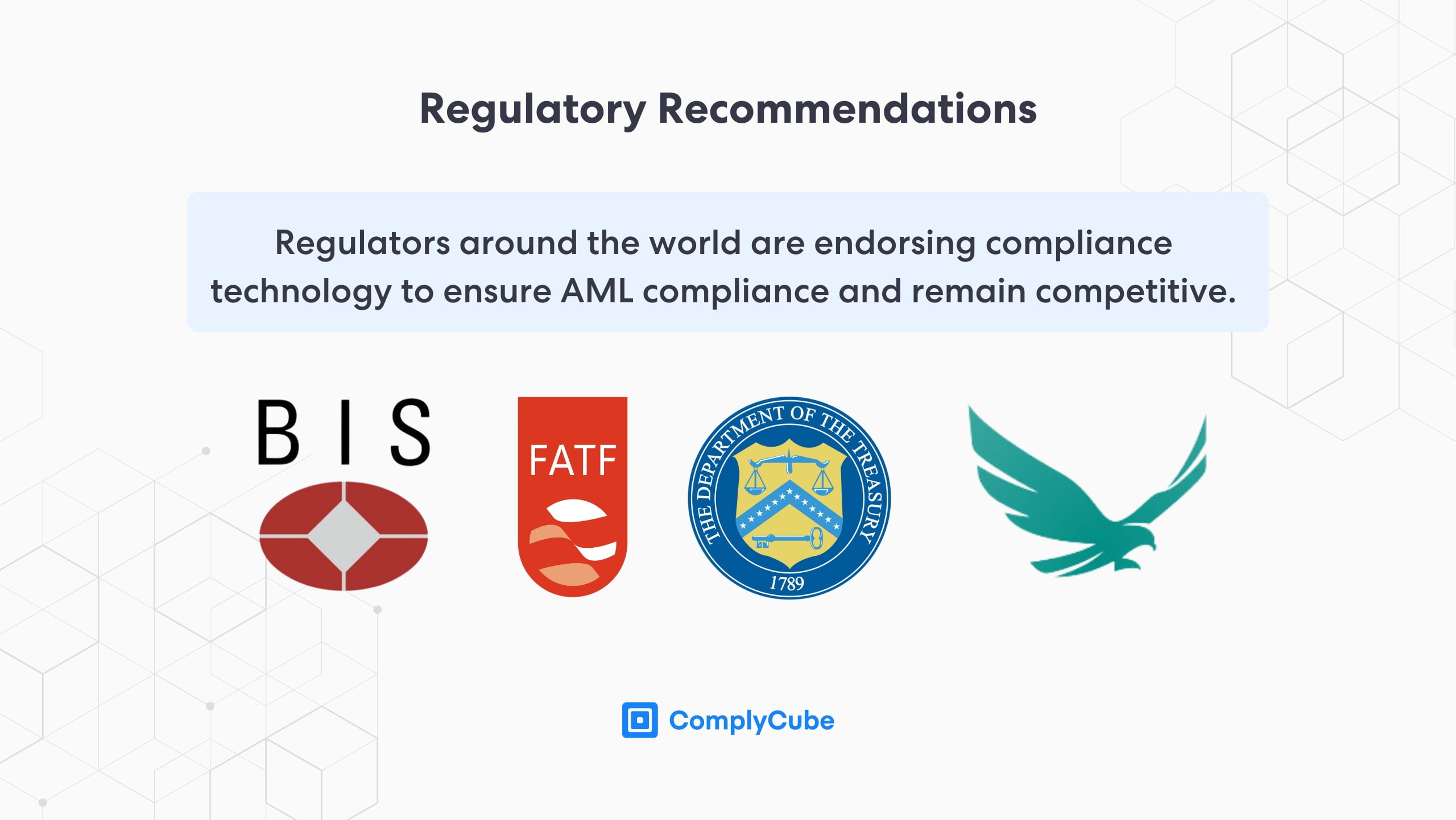 I principali regolatori stanno approvando le tecnologie di conformità per semplificare l'aderenza alle normative e altri processi aziendali